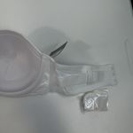 Maidenform 36D Bra Stay Put Strapless Convertible Push Up Underwire White NEW Photo 13