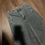 Grade & Gather  denim wide leg dark gray wide leg jeans high waist M casual fall Photo 5