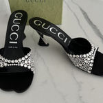 Gucci  Crystal Embellished Sandals Photo 0