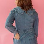 Storia NWOT  LONG SLEEVE DENIM ROMPER. Size Large Photo 1
