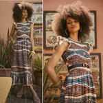 Hunter Bell  Zig Zag Hayward Dress Size Small NWT Photo 1