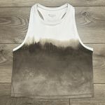 Athleta Two Shanti Crop Tank Tops Blue Brown Size Small Photo 5