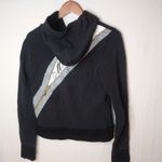 Mecca Femme M Y2K Black White Logo Velour Jogging Suit Hoodie Size M Photo 2