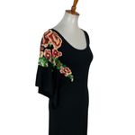 Cache  Dress XS Black Sequin Bodycon Party Club Night Out Cocktail Glam Photo 2