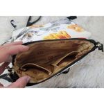 STONE MOUNTAIN USA Printed Floral Crossbody Wristlet Convertible White Leather H Photo 5