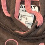 Ariat Women’s Dark Brown Hoodie with Pink Accents EUC small Photo 1