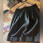 Burberry  dark grey wool blend skirt 4 Photo 9