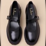 Lulus Black Mary Jane Shoes Photo 3