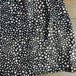 Current Air Black Metallic Leopard Print Smocked Waist Dress ~ Size Small ๐งก๐ Photo 10