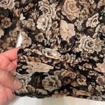 ZARA Long sleeve crop top with collar! Transparent floral Photo 3