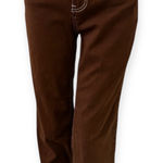SheIn Classic Brown Stitched Flare Women's Jeans Photo 0