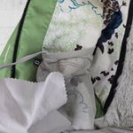 Columbia Green Titanium Faux Fur Lined Winter Snowboard Ski Jacket Size Medium Photo 12