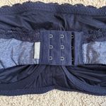 Aerie  Navy Lace Bandeau Size: 36D Photo 3