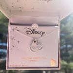 Disney Fine Silver Plated Mickey Mouse Necklace NWT Gift Boxed Pendant Photo 0