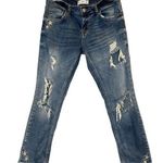 Mango MNG  Ripped jeans with stars size 2 Photo 0