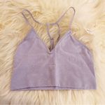 Anthropologie NWT Jenny T Back Bra Lt. Purple XXS/XS Photo 11