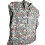 Vintage Gitano Cap Sleeve Shirt Size L Photo 2