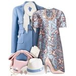 Balenciaga NWT. RUNWAY! $1745 printed Satin Dress FR 36 / US 4 blue Photo 14