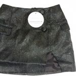 Baby boo sparkling black mini skirt  Photo 1