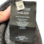 Balenciaga Check Wool & Mohair Blend Turtleneck Sweater size 40 Photo 7