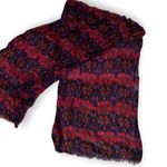 Loft Ann Taylor  Rose printed abstract scarf Photo 2