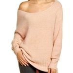 Chelsea28 Off Shoulder Sweater Pink Smoke Photo 0