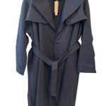 SKIMS NWT Boyfriend Fleece Trench Coat - Onyx XXS OVERSIZED WILL FIT S-L$248 Photo 0