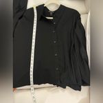 Athleta NWT  Cropped Stretch Tech Top Shirt in Black Size 2X Photo 7