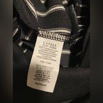 Black & White Striped Pinstripe Paperbag Waist Jumpsuit Photo 5