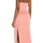 Revolve Song Of Style Copper Pink Midi Dress Open Tie Front Womens Size XS Photo 1