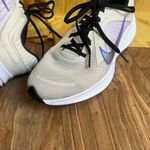 Nike  Cream and Purple Running Shoes Photo 10