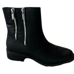 Lucky Brand NWT  Women  Genuine Leather Double Zipper Ankle Boots LK-ROQUEE Photo 0