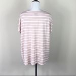 H by Bordeaux Top Pink Crew Neck Pocket Photo 5