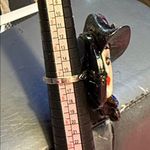 Elegant Black Hat Ring with Colorful Gems Photo 4