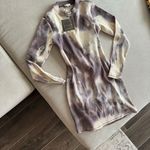 Blue Blush Tie dye Mini Dress Photo 12