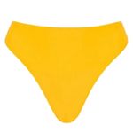 Faithfull the Brand  Dylla High Bikini Bottoms | Sun Yellow Womens Us Size 6 NWT Photo 1