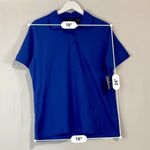 Polo Ultra Club Women’s Button Short Sleeve University Blue Size Large NWT Photo 8