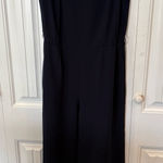Talbots Navy Crop Jumpsuit Size 6P Photo 0