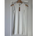 SKIMS  Soft Lounge V-Neck Tank Mini Dress in Marble, Size X-Small Photo 4