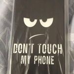 Don’t Touch My Phone iPhone Case Cover For XS Max Black Photo 1