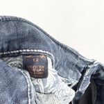 Seven7  Size 12 Jeans Boot Cut Flare Mid Rise Blue Denim Womens Pants 449‎ Photo 11