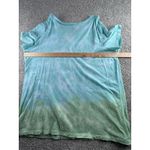 Nickelodeon SpongeBob SquarePants Graphic Tshirt Womens Size 2x Blue Tie Dye Photo 3