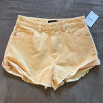 Orange Corduroy Shorts Size 27 Photo 0