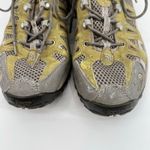The North Face Womens 10 Beige Tan Brown Green Hiking Shoe Trail Sneaker Vibram Photo 6
