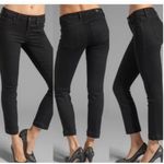 Level 99 Jeans Womens 29 Black Skinny Straight Stretch Denim Pants Mid Rise Gray Photo 1