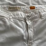 Anthropologie  Pilcro Hyphen white Y2K mid rise straight leg jeans, size 32 plus Photo 12