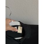 TSE  Women Black Collared 100% Silk Light Sweater Top Size Large Italy Casual VTG Photo 5