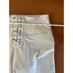 We Wore What  Medium Gray‎ Lace Front Leggings Photo 8