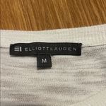 Elliott Lauren White Knit Top thin sweater like new medium Pink Photo 1