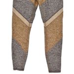 Alo Yoga  7/8 High-Waist Alosoft Sheila Legging size Small Tan Grey Colorblock Photo 3